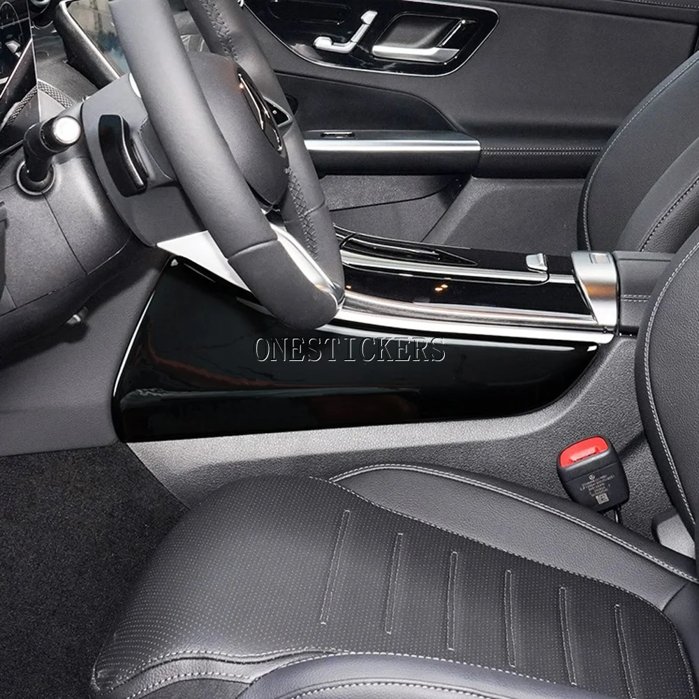 For Mercedes Benz GLC Class X254 GLC260 GLC300 2023 2024 2025 Car Accessories Central Control Side Trim Panel Decorative Cover