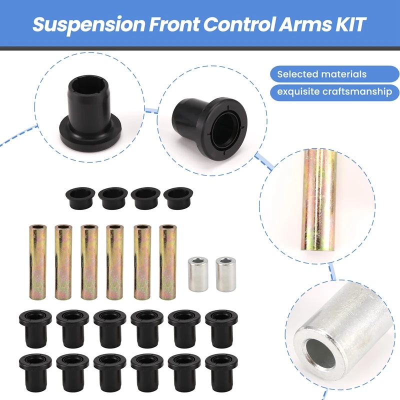 Control Arms Bushing Kit Replacement For Polaris RZR RZR900 1000 5138276 5138797 5450095 5439874