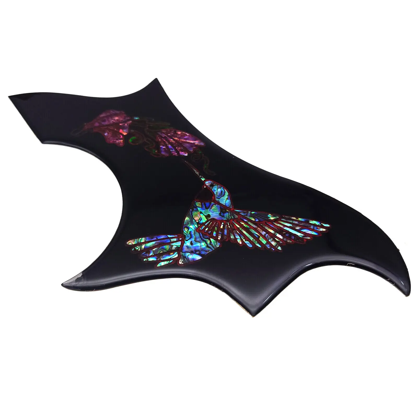 Acoustic Guitar Pickguard Hummingbird Abalone Plectrum Guard for Acoustic Guitar Scratch Plate Replacement Parts