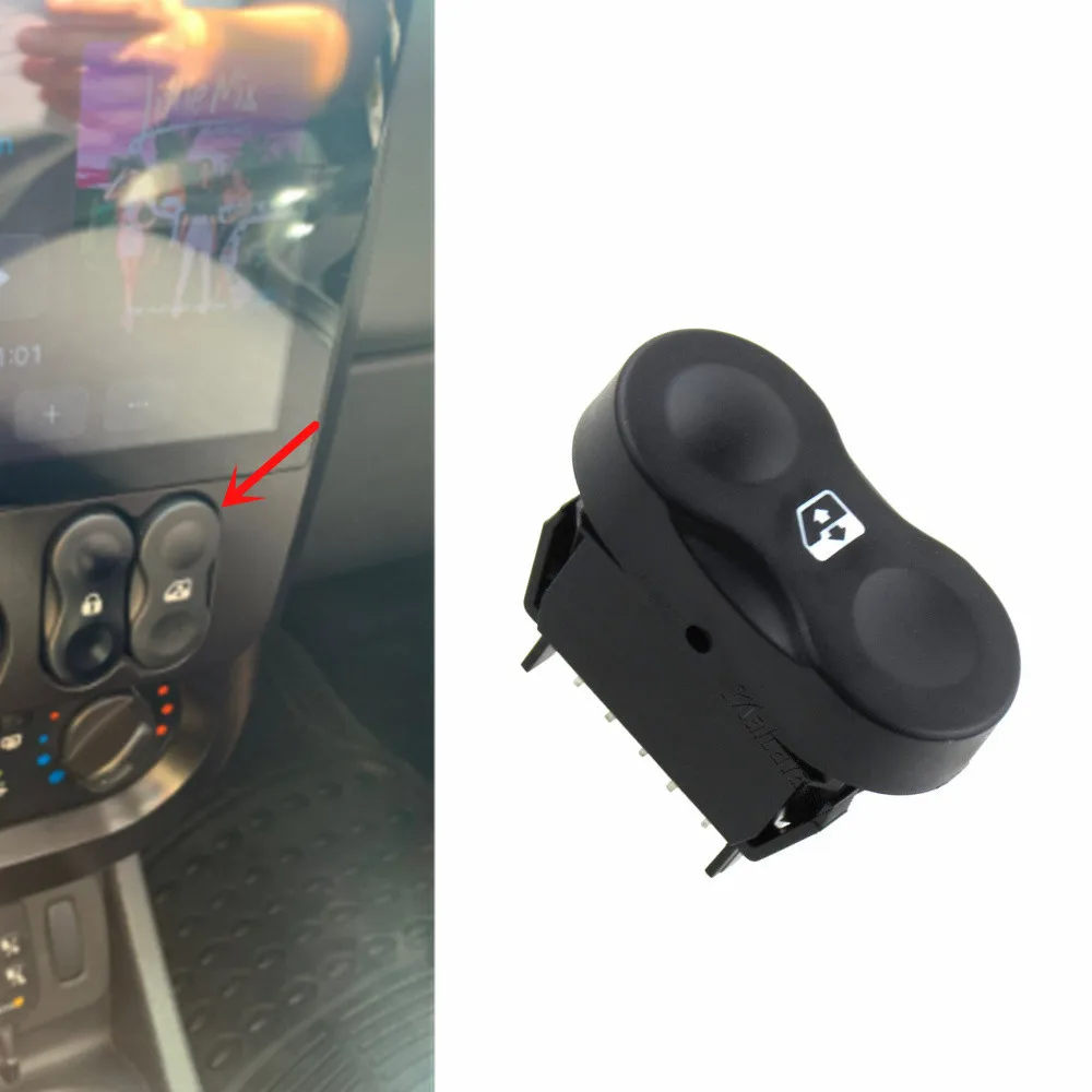 For Renault Dacia Logan MCV 2009 2010 2011 High Quality Power Window Switch Control Button Car Accessories 8200602227 8200325065 view 2