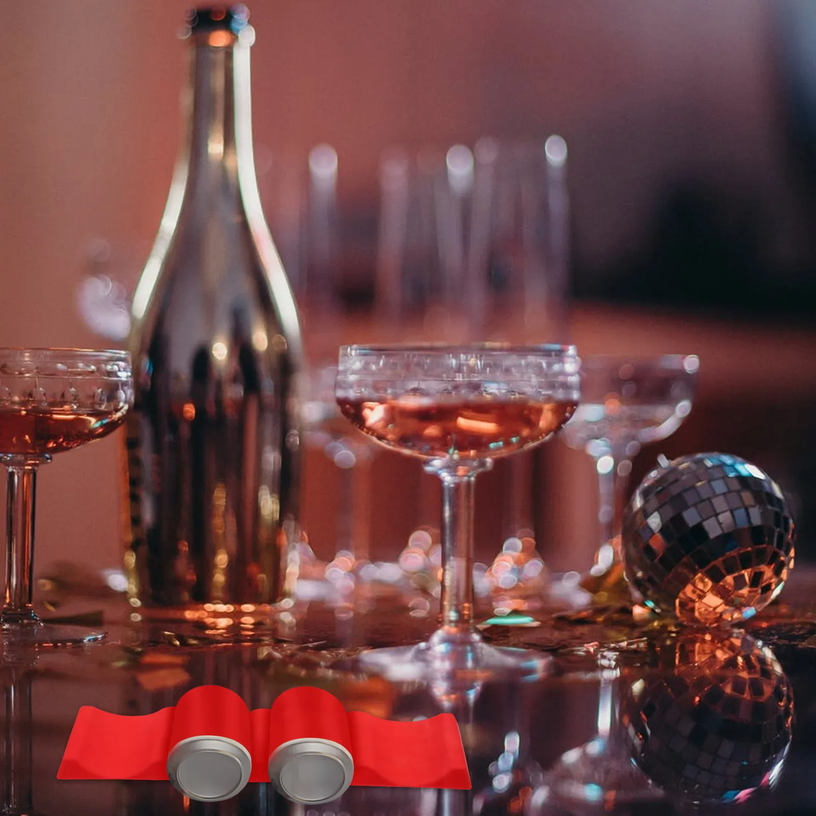 1Pcs Silicone Wine Bottle Stacker Foldable Pyramid Wine Holder for 10 Bottles Slip-Resistant Countertop Bar Home Night Market