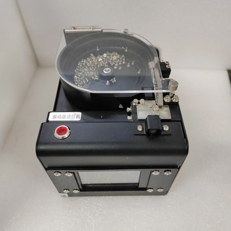 

Vibration plate air blowing screw feeder Vibration plate air suction screw arranging machine