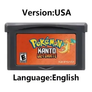 GBA Game Cartridge Pokemon Series Odyssey Ultraviolet Doubles FireRed Silver Rival Rom Hack Videogameconsolekaart