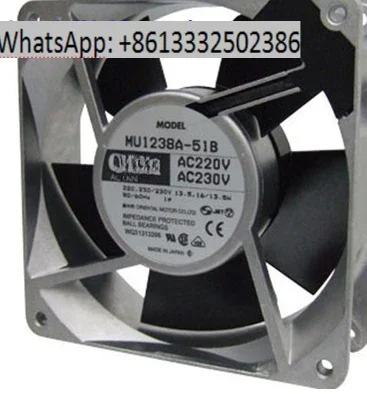 

ORIX MU1238A-41B AC 200V 120x120x38mm Server Cooling Fan