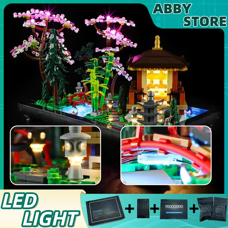 

Комплект светодиодных фонарей своими руками для LEGO 10315 Tranquil Garden (только светодиодный светильник, без модели блоков)