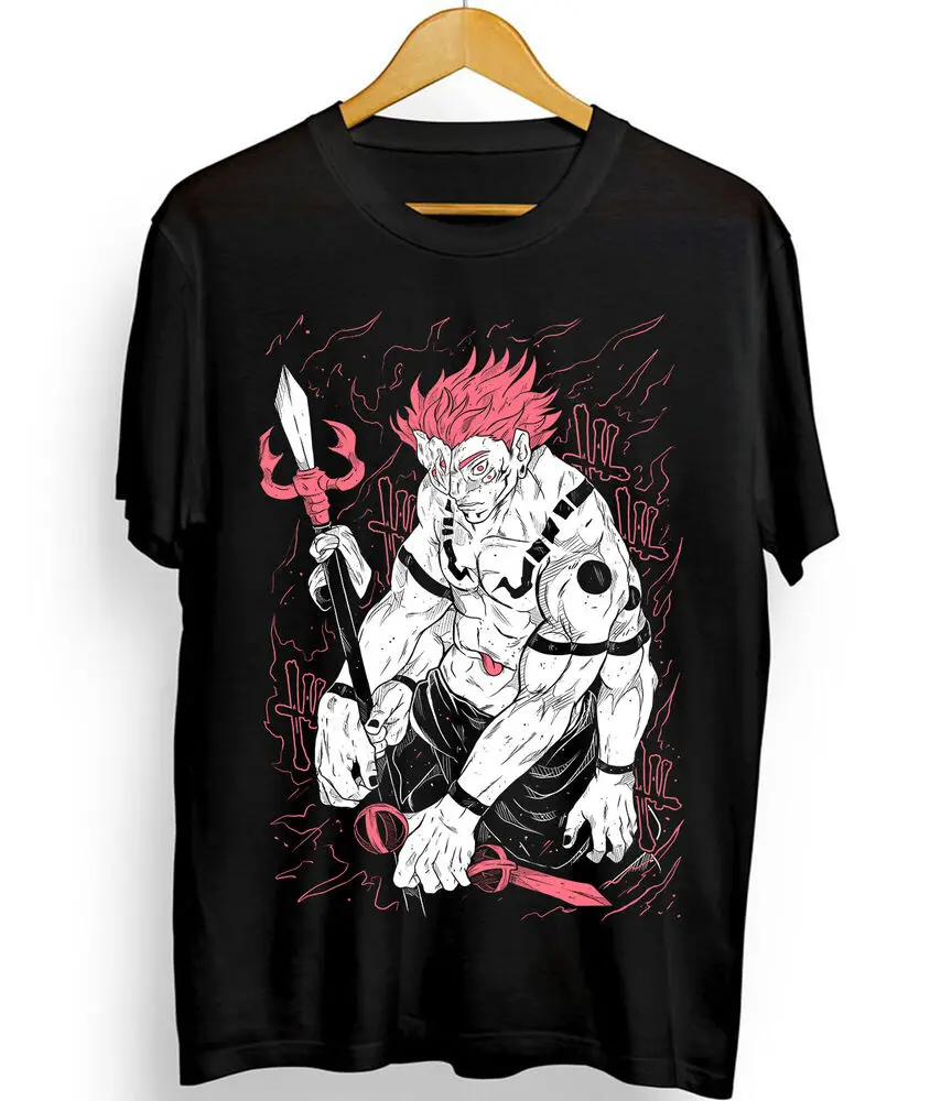 Ryomen Sukuna T-Shirt JJK jujutsu kaisen Levi Horror Anime Gifts Shirt All Size