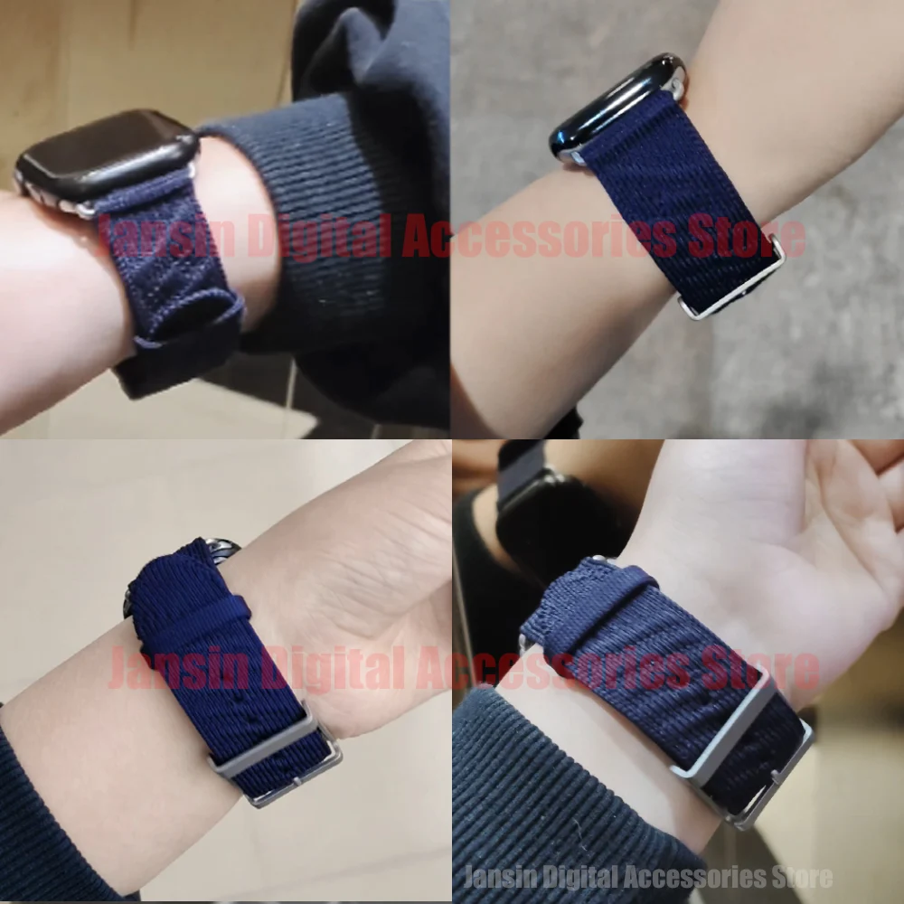 

Нейлоновая петля Correa для Apple Watch Series 10, 46 мм, браслет En Mer, браслет для Iwatch Ultra, 49 мм, Se 3, 42 мм, 44/45 мм, ремешок