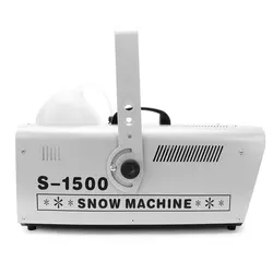 Encene a máquina da neve com controlo a distância, 1500W, pequeno, artificial, exterior, fazendo para o partido do disco, evento, DJ