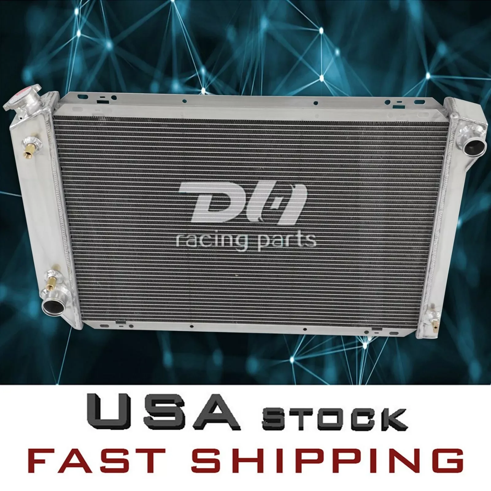 

Производительный радиатор 561 для Ford F-100 F150 250 350 Bronco V8 80-84 5,0/5,8/7,5