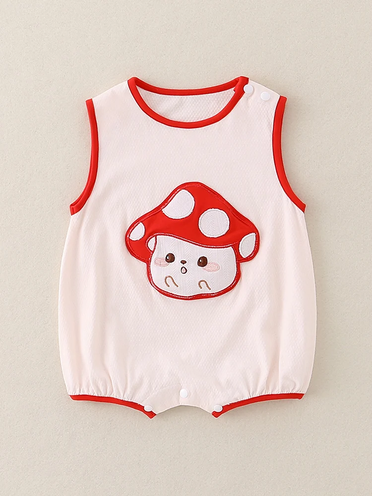

Newborn Baby Clothes 2025 Summer Rer Adorable Cartoon Baby Svel Pure Cotton Outdoor e Cling Suit