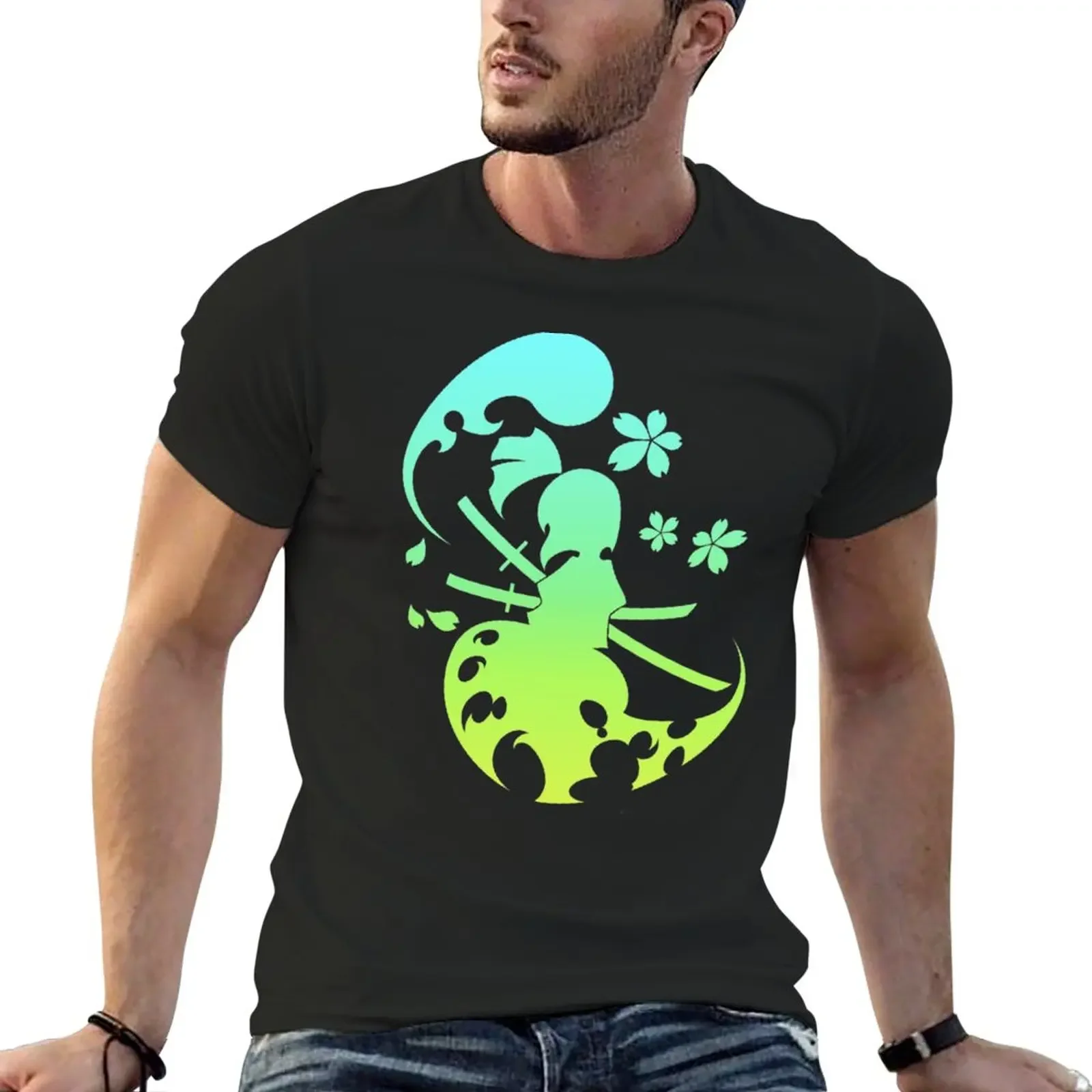 New SILHOUETTE YOUMU - Touhou T-Shirt anime t shirts anime tshirt workout shirts for men