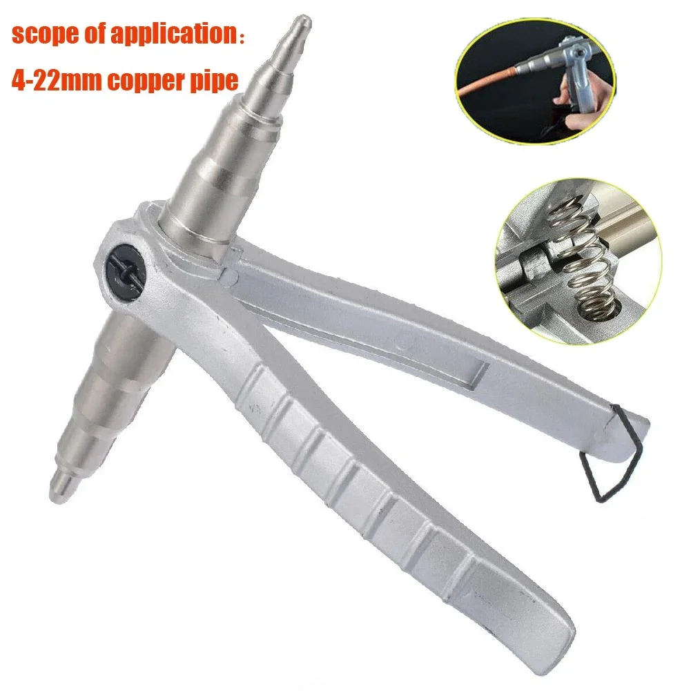 Effortlessly Expand Copper Pipe with This 4-22mm Manual Tube Expander Perfect for Air Conditioner Installation and Repair