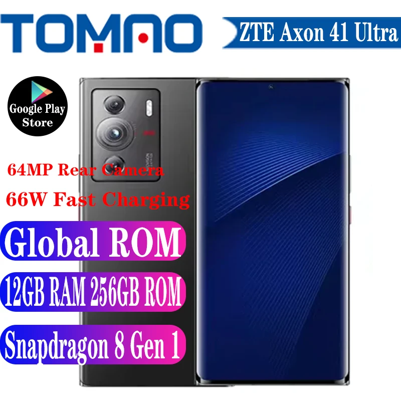 Global ROM ZTE Axon 41 Ultra 5G Mobile Phone 6.7