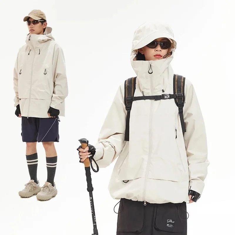 

Новинка 2025, уличная ветрозащитная водонепроницаемая одежда для скалолазания, мужская и женская весенне-осенняя велосипедная дорожная куртка, бренд Baishihe