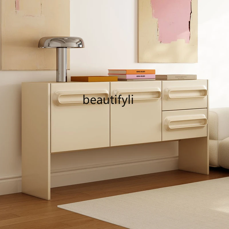 

Dopamine cream style meal side, modern, porch decoration, Nordic living room wall locker