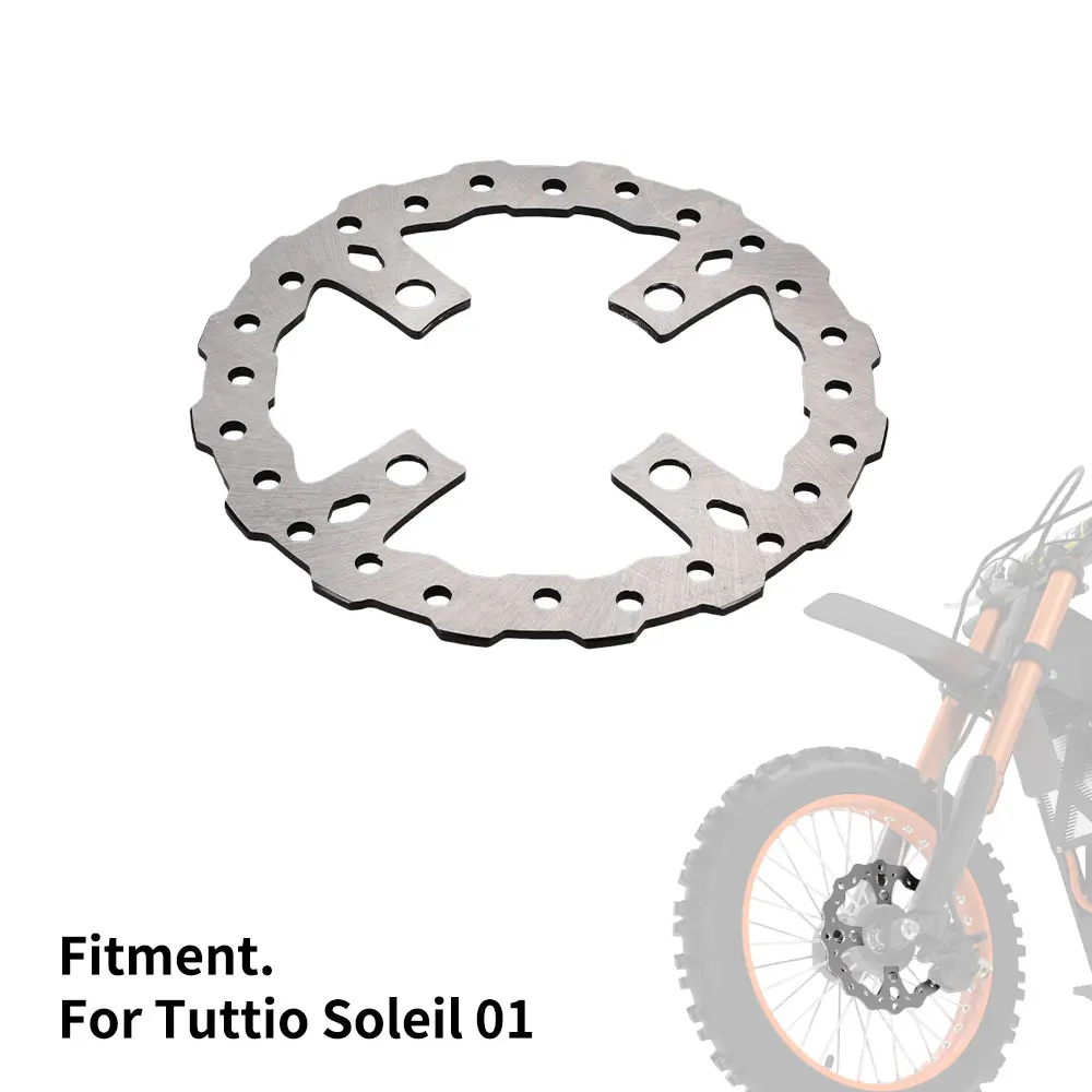 

Universal Rear and Front Brake Discs Rotor Stainless Iron For Tuttio Soleil 01 Electric Dirt Bike E-bike Motorcycles Accessories