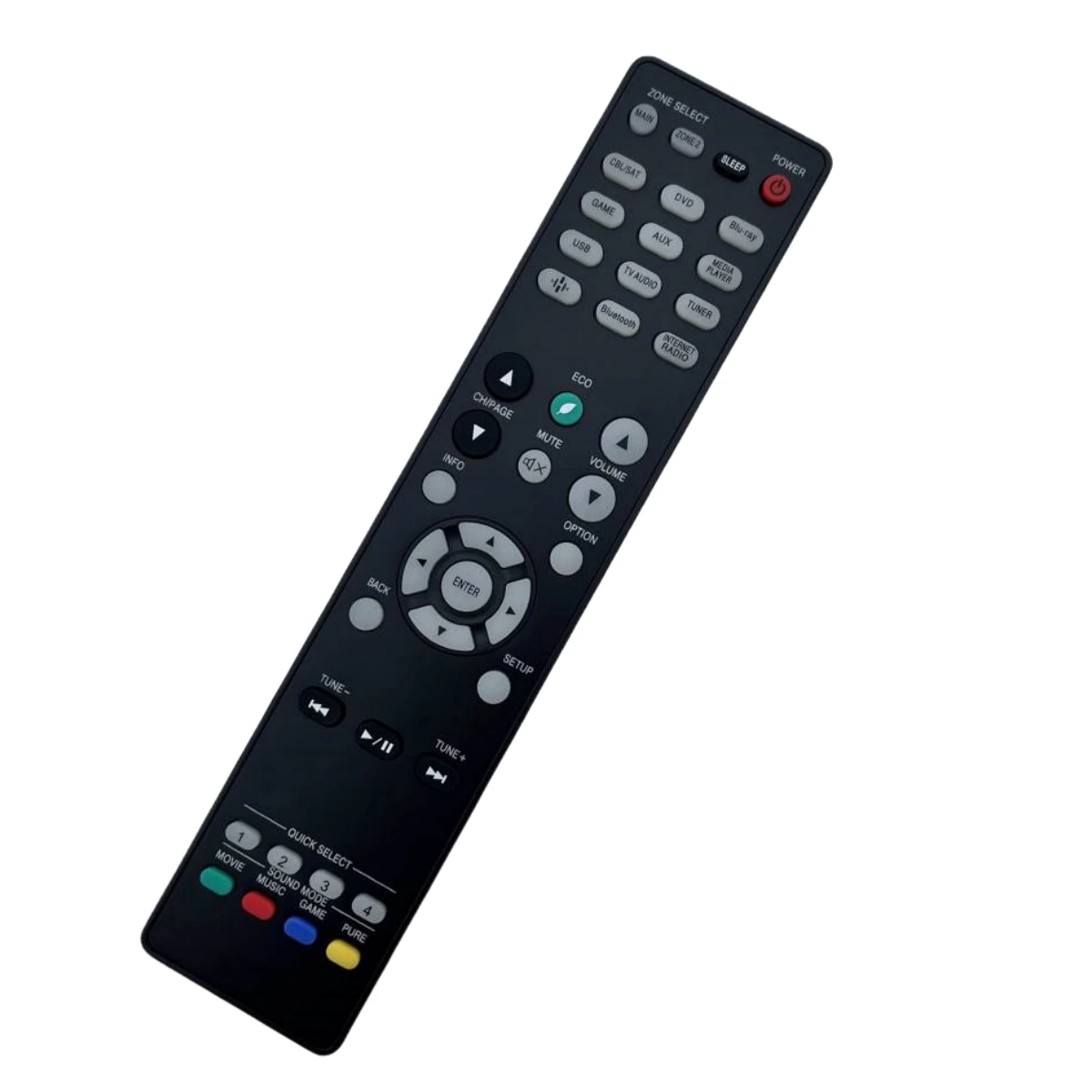 New remote control fit for Denon AVR-X580BT RC-1225 AVR-X250BT AVR-S570BT RC-1254 AV A/V Surround Receiver