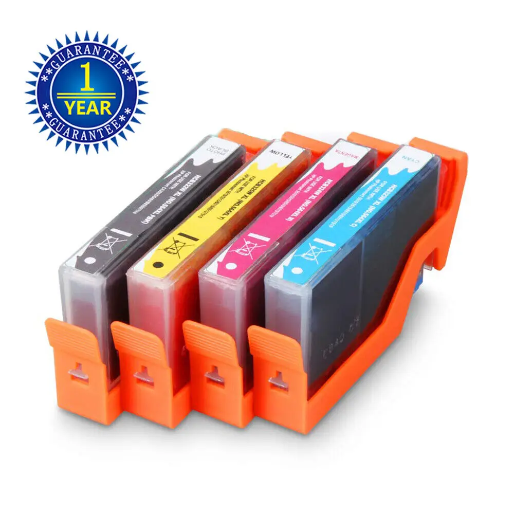 4PK 564XL Inkt Cartridges Voor Hp 564 Xl Photosmart 6510 6520 7510 7520 5520 C6324