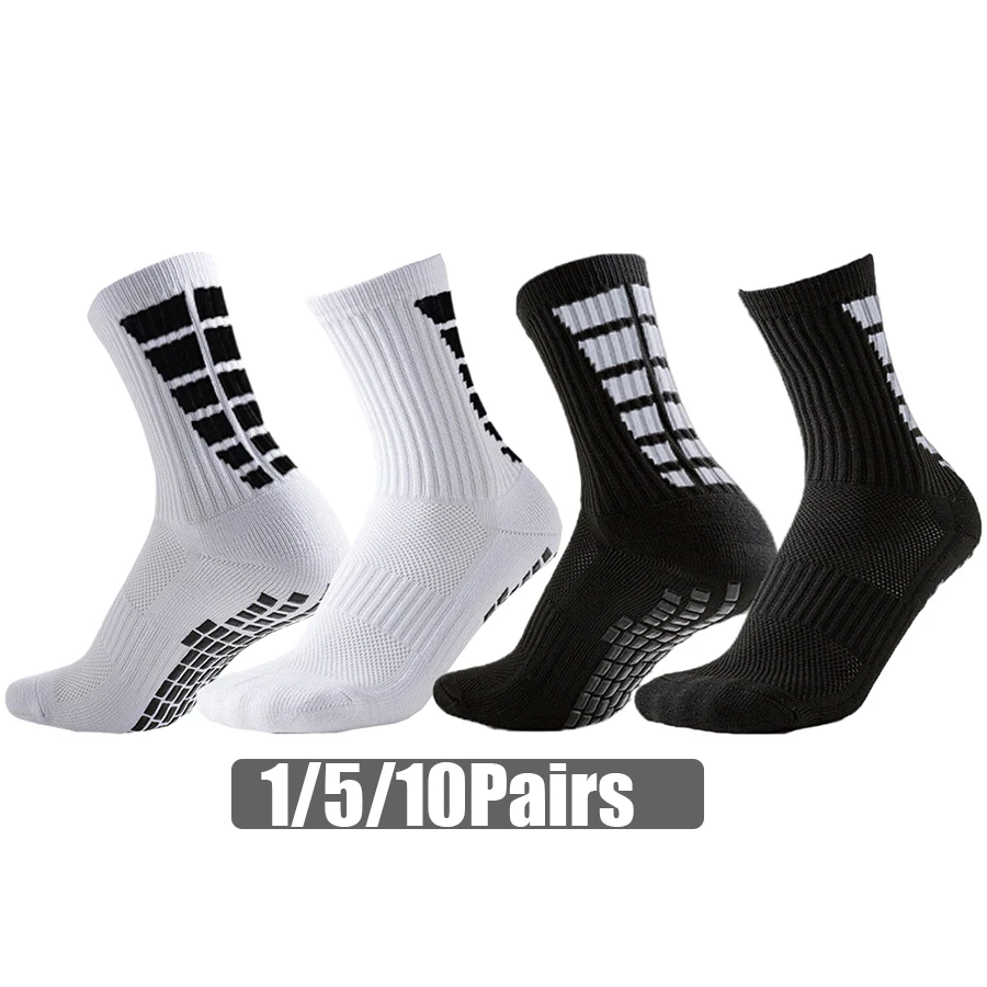 

Нескользящие спортивные носки для мужчин и женщин, дышащие противоударные спортивные носки для футбола, баскетбола, велоспорта, бега, пешего туризма, скейтборда ​