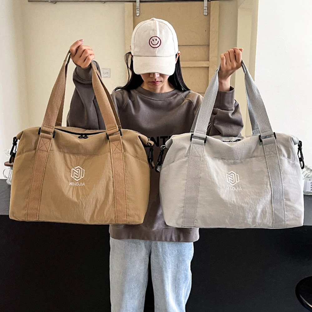 رحلة عمل سريعة الجفاف، حقيبة سفر لمسافات قصيرة، حقيبة كتف للرجال مع سعة كبيرة، حقيبة لياقة للسفر مقاومة للماء للنساء