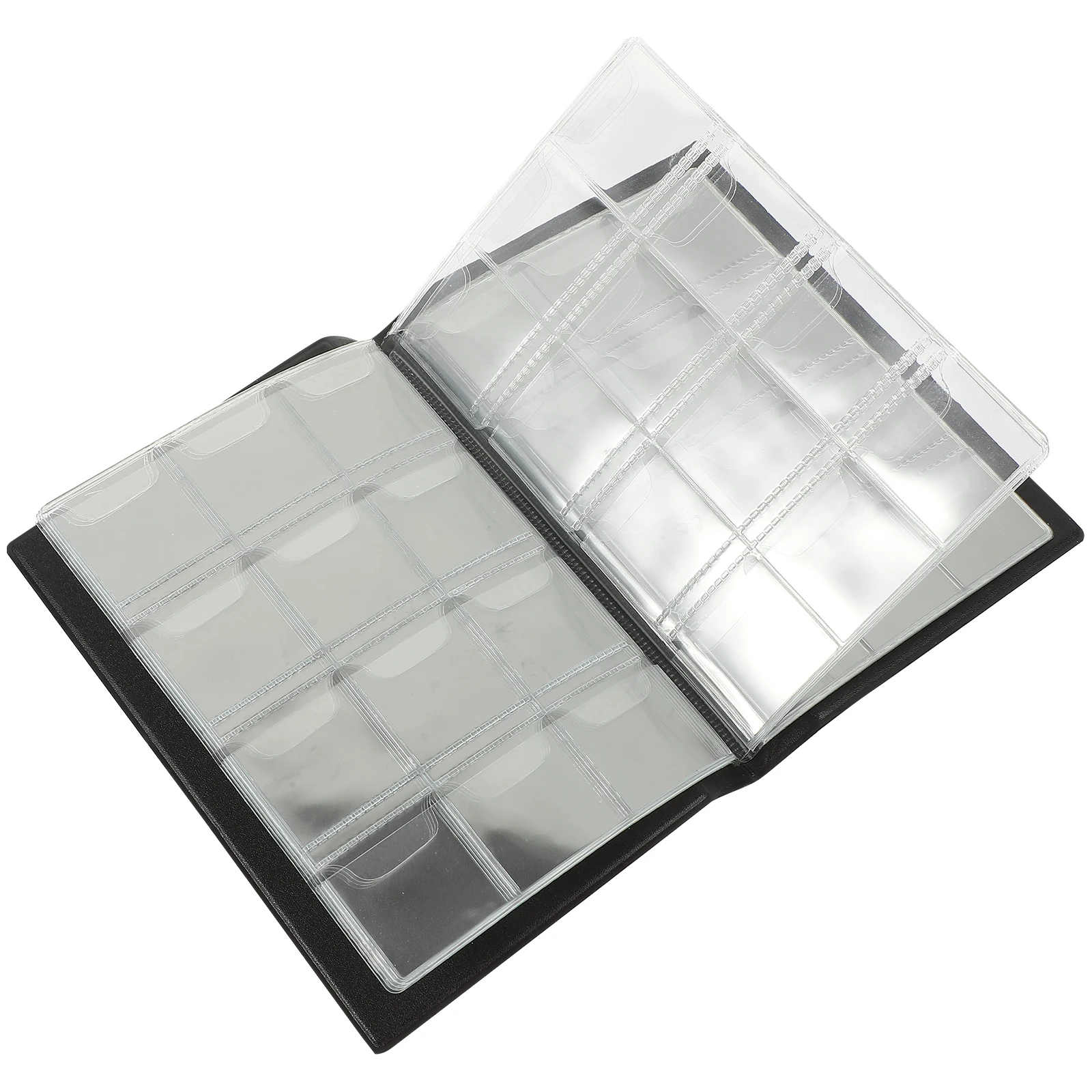 

Black PU Coin ganizer For Gift Coin Book for Collectors Holder Commemorative Storage ganizer
