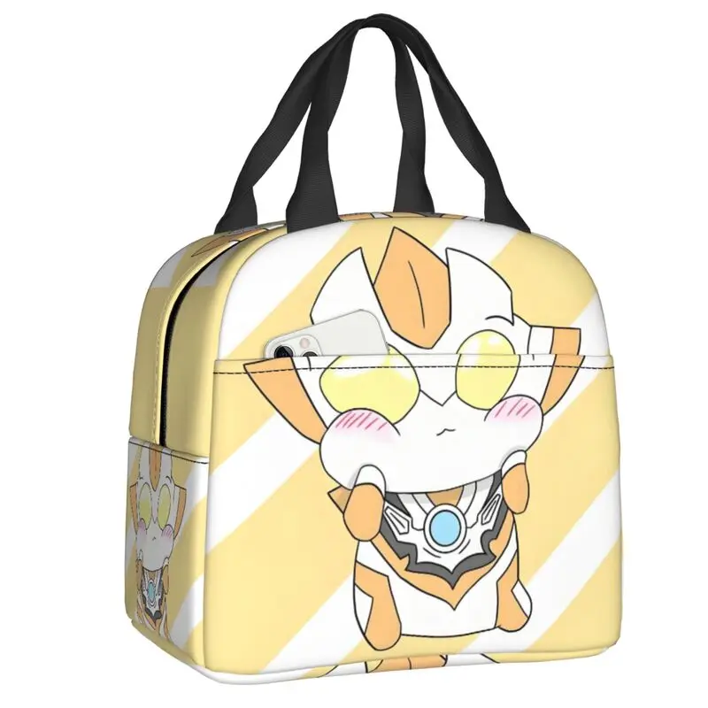 

Custom Ultramanes Anime Thermal Insulated Lunch Bags Women Portable Lunch Tote for Outdoor Camping Travel Multifunction Food Box