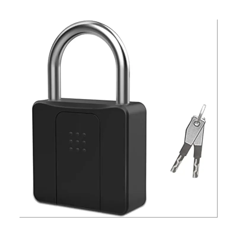 Imagem -06 - Cadeado Bluetooth Cadeado à Prova Dágua Guardrail Door Lock Gate Warehouse Gym Cadeado com Chave