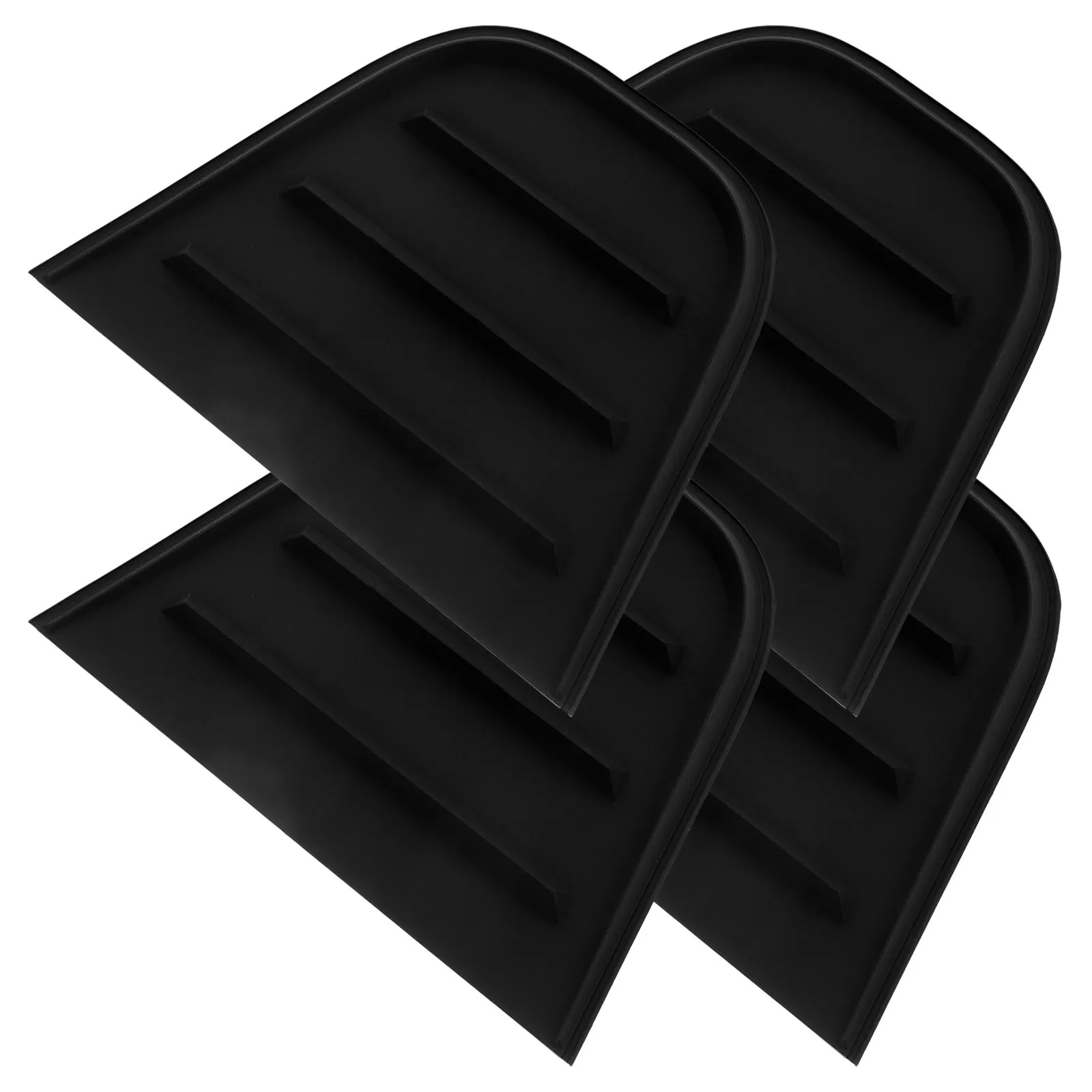 4Pcs Corner Protector Box Guards PVC Plastic Corner Cushions for Suitcase Toolbox Luggage Edge Guards Shipping Accessories