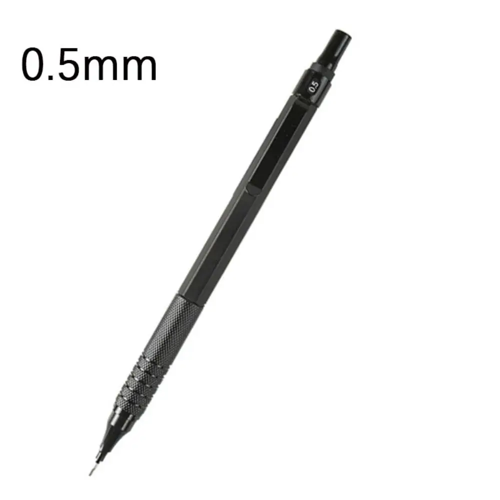

Metal Mechanical Pencil Low Gravity Stationery Automatic Pencil 0.3/0.5/0.7/0.9/2.0mm Drawing Tool Sketch Comics Design