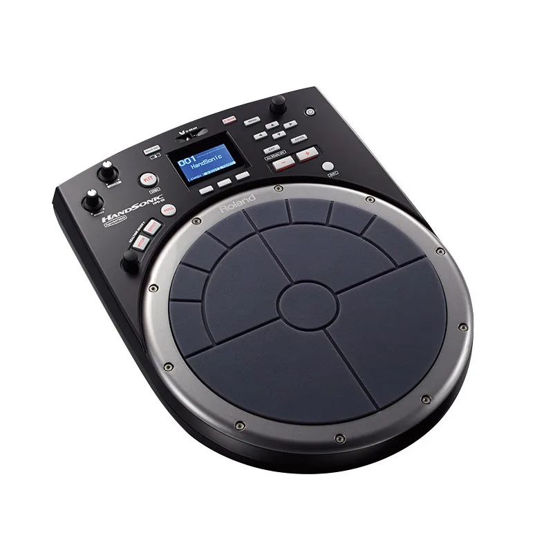 HPD-20 Electronic Handpan E-Drum Percussion Pad 850 Built-In Drum Sounds 200 Kits 3 Independent
