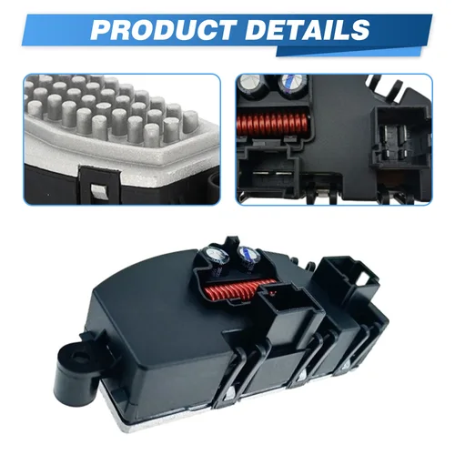 Imagen 2 del producto Resistencia del motor del ventilador del calentador para Chrysler 200 2015-2017 Jeep Cherokee 2014-2021 68223049 AA 5Q 0907521 E 4+2 pines