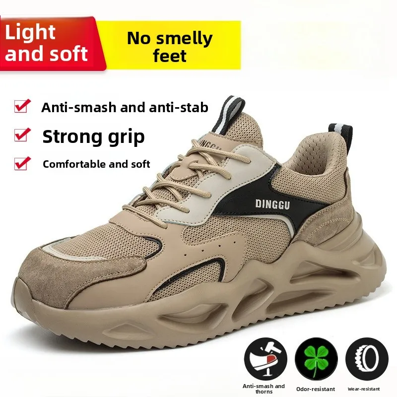 6KV Insulated Safety Shoes - Steel Toe Anti-Smash Anti-Puncture Lightweight Electrician Footwear-Smash Anti-Puncture