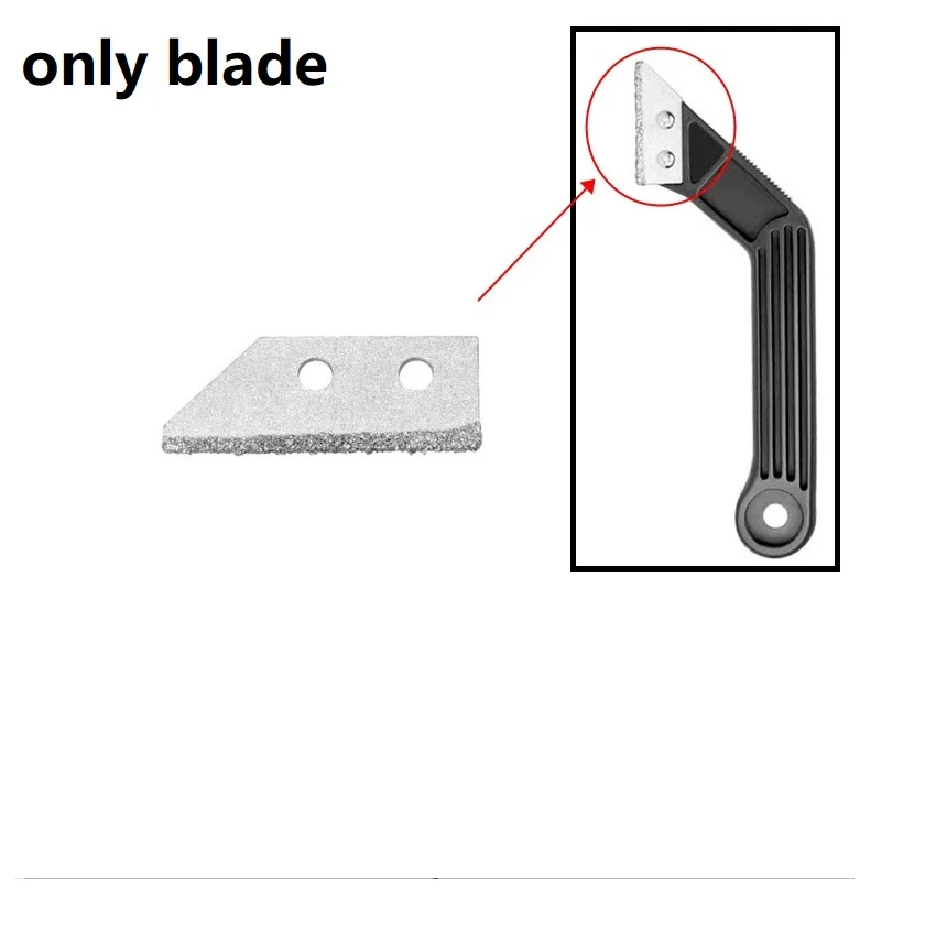 Carbide Edge Blade Gap Hook Grout Saw Wall Tiles Joint Floor Cleaning Remover Ceramic Jointing Scraper Tool  Carbide