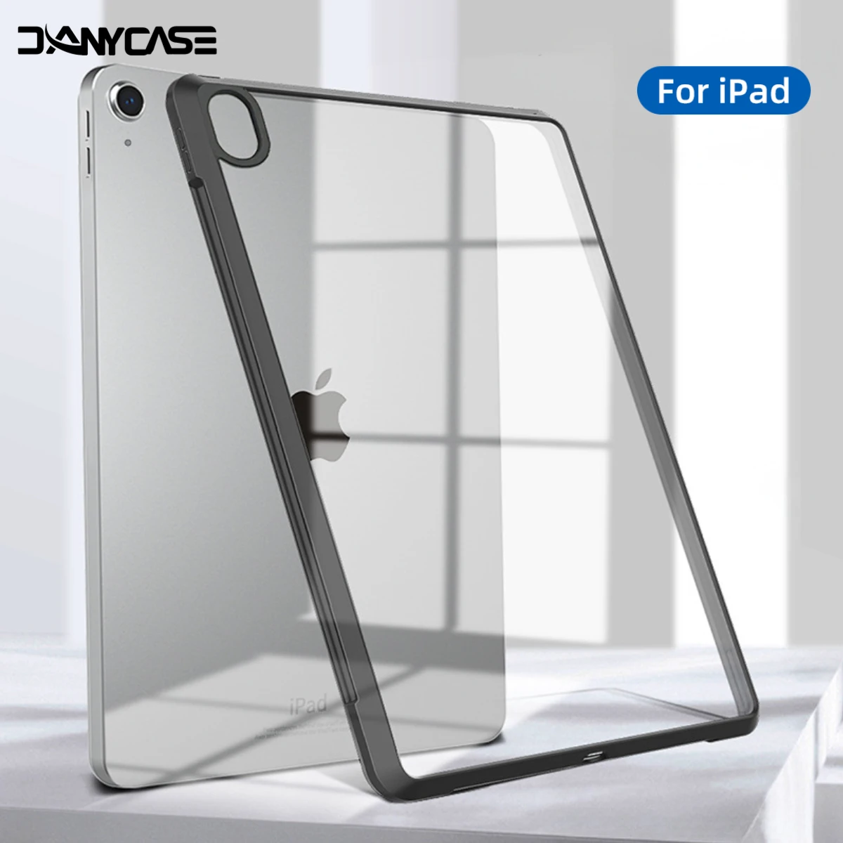 

Чехол для iPad mini 6 7, 10,2 9/8/7 поколения 9,7 5/6th Air 4/5 10,9 10,5 Pro 11 2022 10th 10,9, силиконовый прозрачный чехол Funda