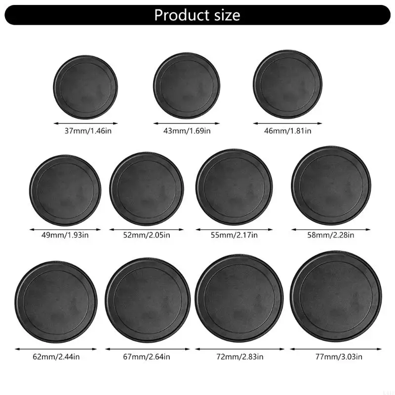L41f Copertura lente in alluminio a prova polvere Guard per i binoculari lenti per spotting DSLR Binocoli multipli