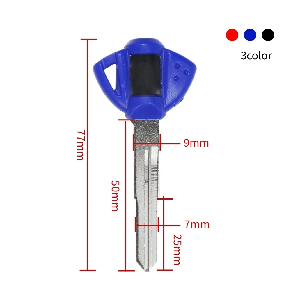 For Suzuki GSXR600 750 1000 1300 SV650 1000 Motorcycle Blank Key Uncut Blade