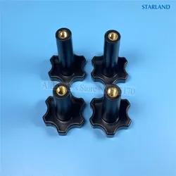 4 In 1 Screw Fastening Nuts Fittings Spare Part New Tight Nuts Replacement Soft Ice Cream Machines M10 / M8 Flower Form Knob