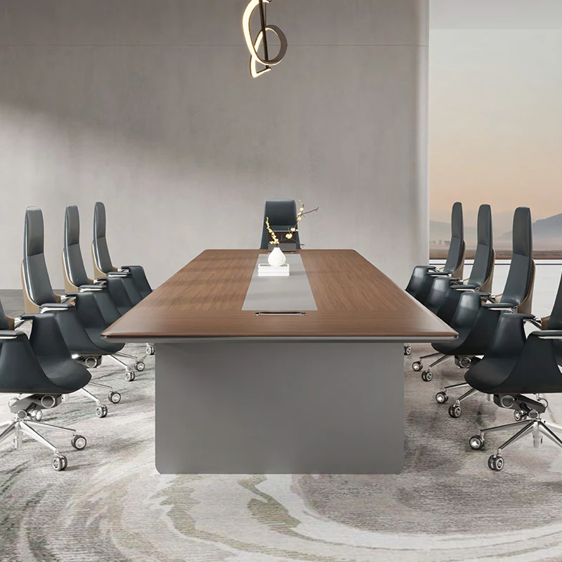 Conference Table Office Desk And Chair Set Simple And Modern Small Meeting Office Furniture Training Table Long Table
