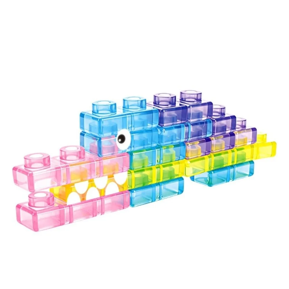 Table Decor Soft Jelly Jelly Building Blocks Rubber Stackable Squishy Building Blocks Twistable Flexible Soft Jelly Blocks Teens