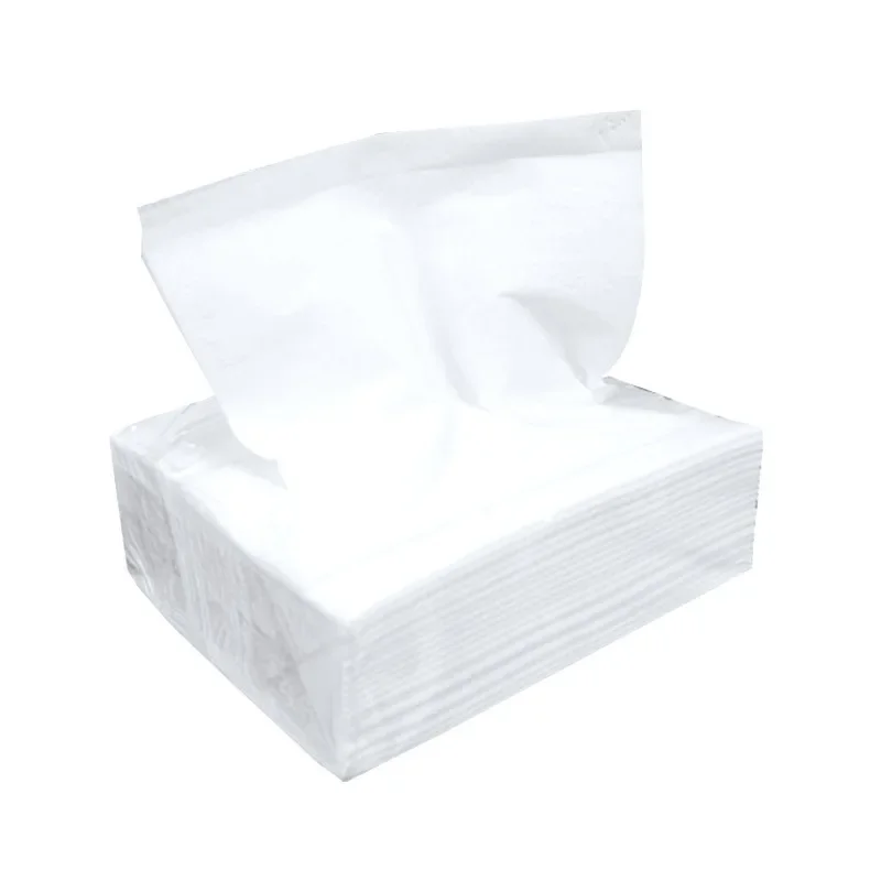 1-10 Packs of 600 Sheets High Quality 4-layer Mini Cloth for Face, Toilet and Napkin