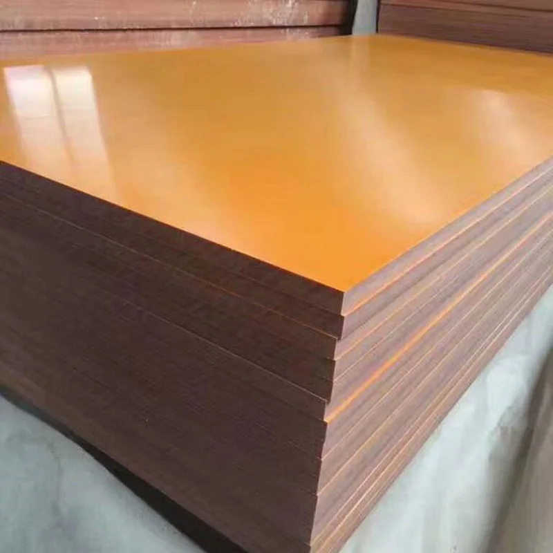 Orange Red Electrical Bakelite Plate Insulated Board Insulation Phenolic Resin Sheet Temperature Resistant Thickness 1-20mm