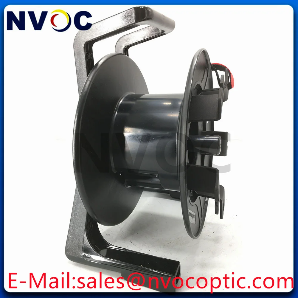 Portable Telecom Outdoor Military Retractable Tactical Fiber Optic Cable Empty Handle Wire Reel/Winding Drum/Roll/Tray