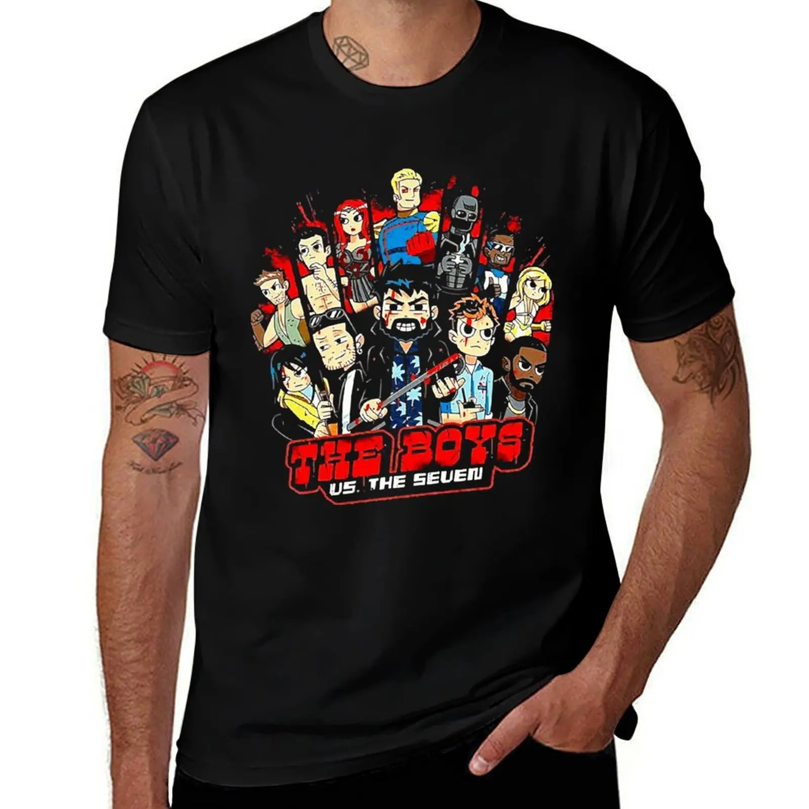 

the boys T-Shirt customizeds graphics anime shirts men