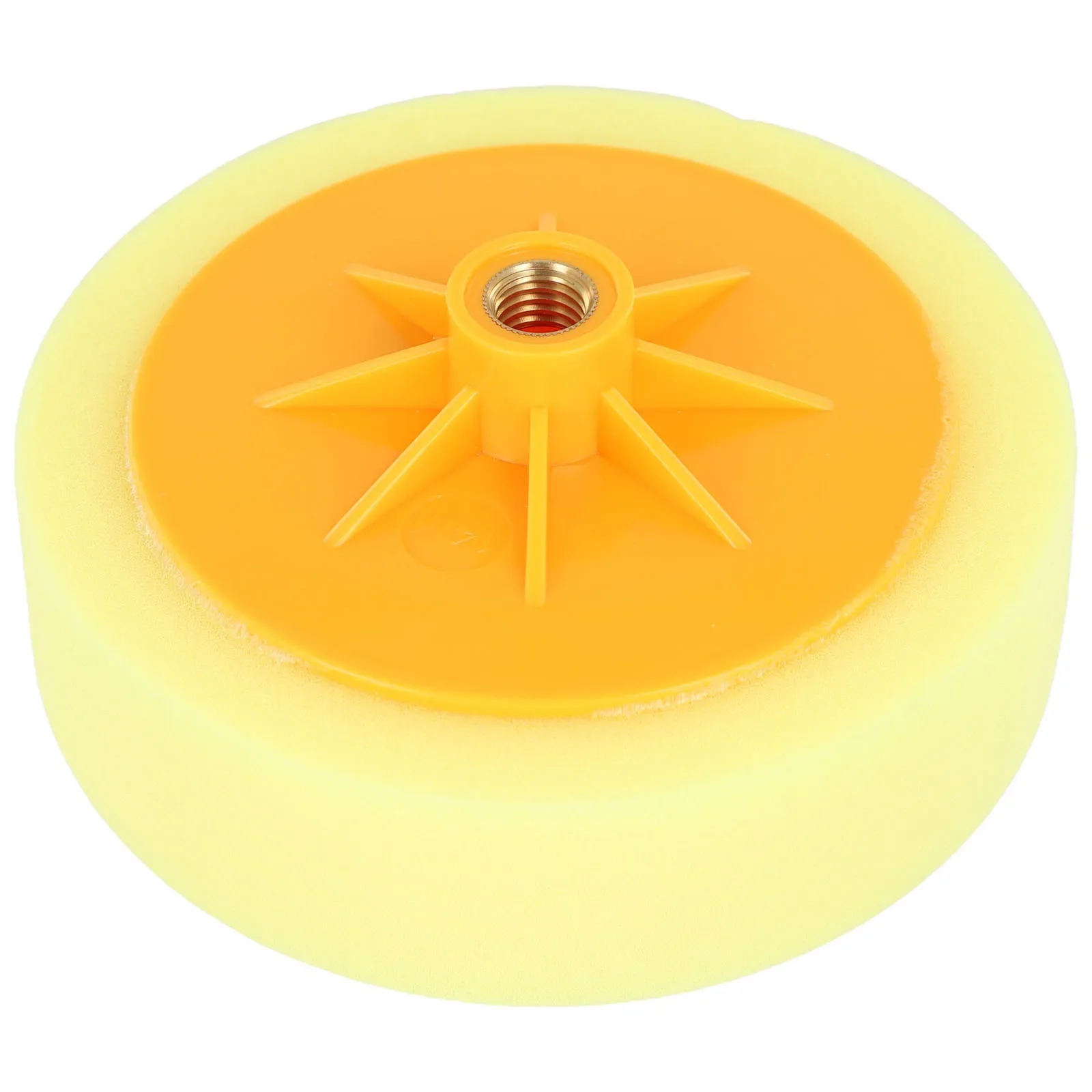 Tool Polishing Pad Head Accessories Buffing Wheel Compounding Polishing Sponge Head Replacement 14MM Thread 150mm For Car