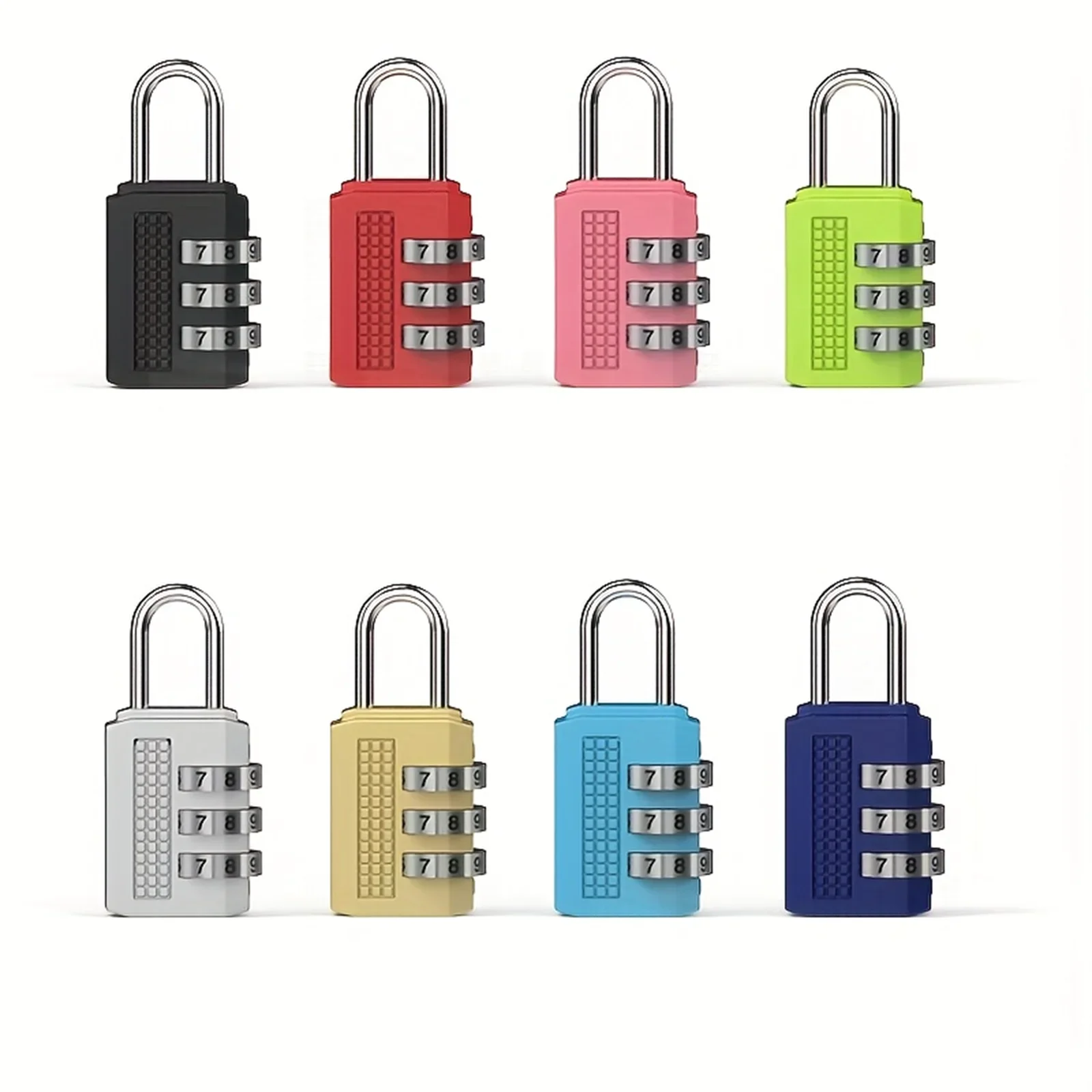 3-digit Multifunctional Password Lock, Luggage, Fitness Cabinet, Backpack, Travel Anti-theft, Metal Password Padlock