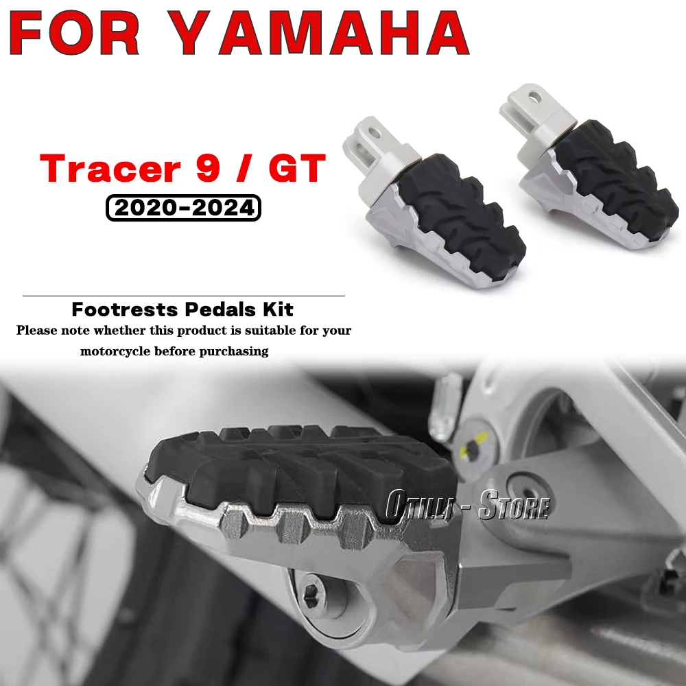 

Для YAMAHA Tracer 9/GT 2020 2021 2022 2024 аксессуары для модификации мотоцикла, подножки, комплект педалей, подставки для ног