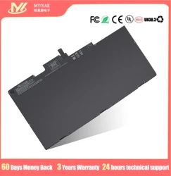 New CS03 CS03XL 11.4V/46.5Wh Laptop Battery For HP Elitebook 745 G3 G4 755 G3 G4 840 G3 G4 848 G3 850 G3 G4 Battery Notebook