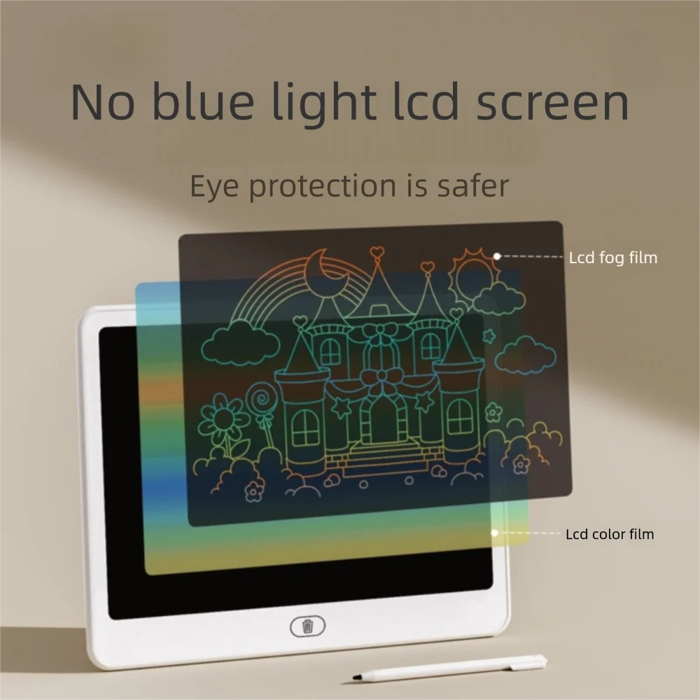 Cadeaux 11 pouces tablette d'écriture LCD coloré effaçable bloc-notes éducatif anniversaire