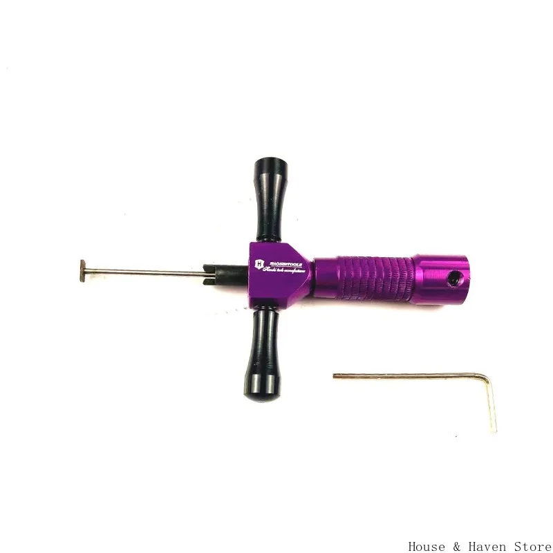 

Locksmith Blade Lock Pick Tools Adjustable Blade Lock Open Kit for Civil Lock