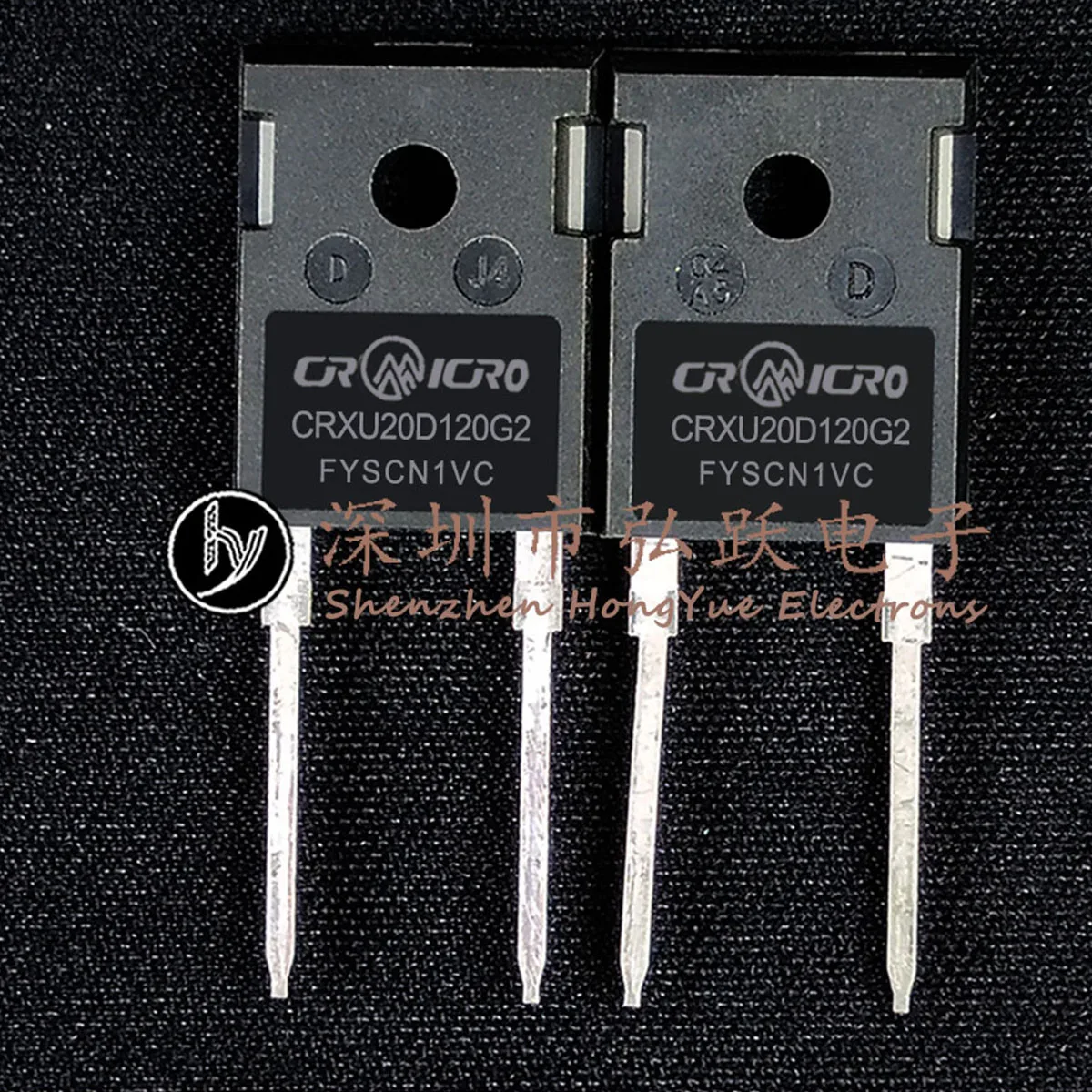

10PCS CRXU20D120G2 TO-247-2 1200V 20A Transistors In Stock